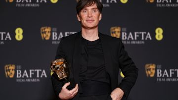 Cillian Murphy gana premio a Mejor Actor por “Oppenheimer” en los BAFTA.