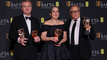 Christopher Nolan, Emma Thomas y Charles Roven