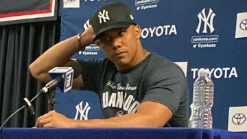 "Tenemos todo lo que necesitamos": Dominicano Juan Soto feliz en su primer día con New York Yankees