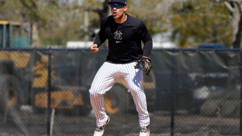 Gleyber Torres fue uno de los primeros en presentarse en los campos de entrenamiento de New York Yankees.