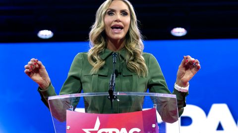 Lara Trump, la nuera del expresidente Donald Trump.