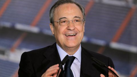 Florentino Pérez, presidente del Real Madrid.