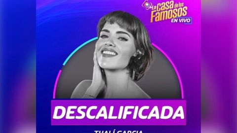 Thalí García abandonó la competencia y esto la descalifica de inmediato.