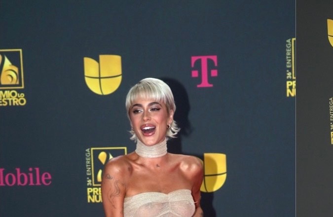 Los vestidos que dieron de qué hablar en Premio Lo Nuestro. / Foto de Mezcalent.