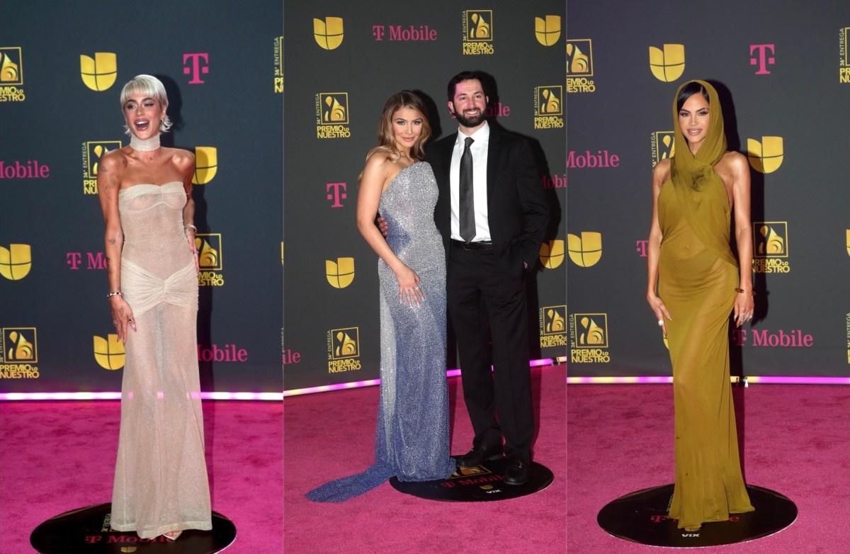 Los vestidos que dieron de qué hablar en Premio Lo Nuestro. / Foto de Mezcalent.