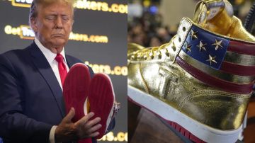 Never Surrender: cómo son las zapatillas que lanzó Donald Trump tras millonaria multa que le impuso juez de Nueva York