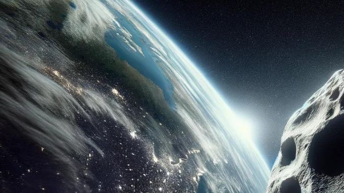 La cercanía del asteroide 2007 FT3. (Ilustración creada por El Diario NY/Impremedia)