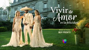 "Vivir de amor" es una telenovela del productor Salvador Mejía, que se estrenará en el mes de febrero por Univision.