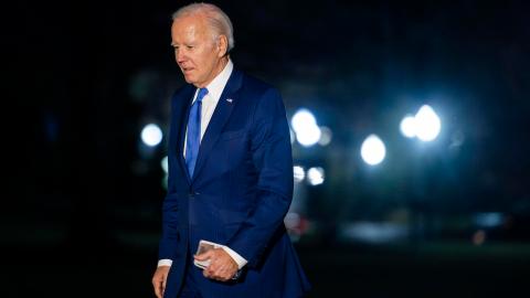 Biden se describió a sí mismo como un "anciano con mala memoria".