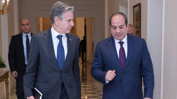 US Secretary of State Antony Blinken visits Egypt