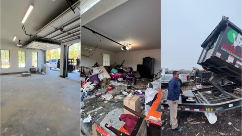 Latino trabaja recogiendo basura en Texas, gana hasta más $2,000 dólares en un solo día y contó cómo lo hizo