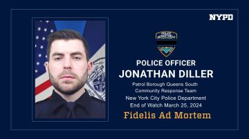 El oficial NYPD Jonathan Diller tenía 31 años.