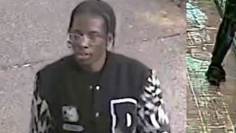 Daquan David captado por cámaras de seguridad en Brooklyn (NYC).