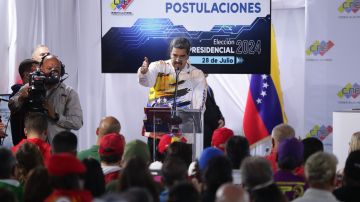 Maduro oficializó su candidatura a la Presidencia de Venezuela, sin permitir un adversario fuerte