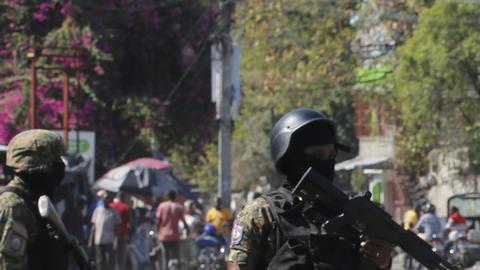 Toque de queda en Haití