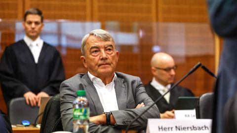 Expresidente de la Federación Alemana de Fútbol Wolfgang Niersbach.