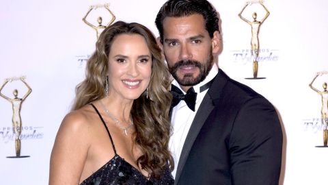 Cristián de la Fuente junto a Angélica Castro en el año 2017.