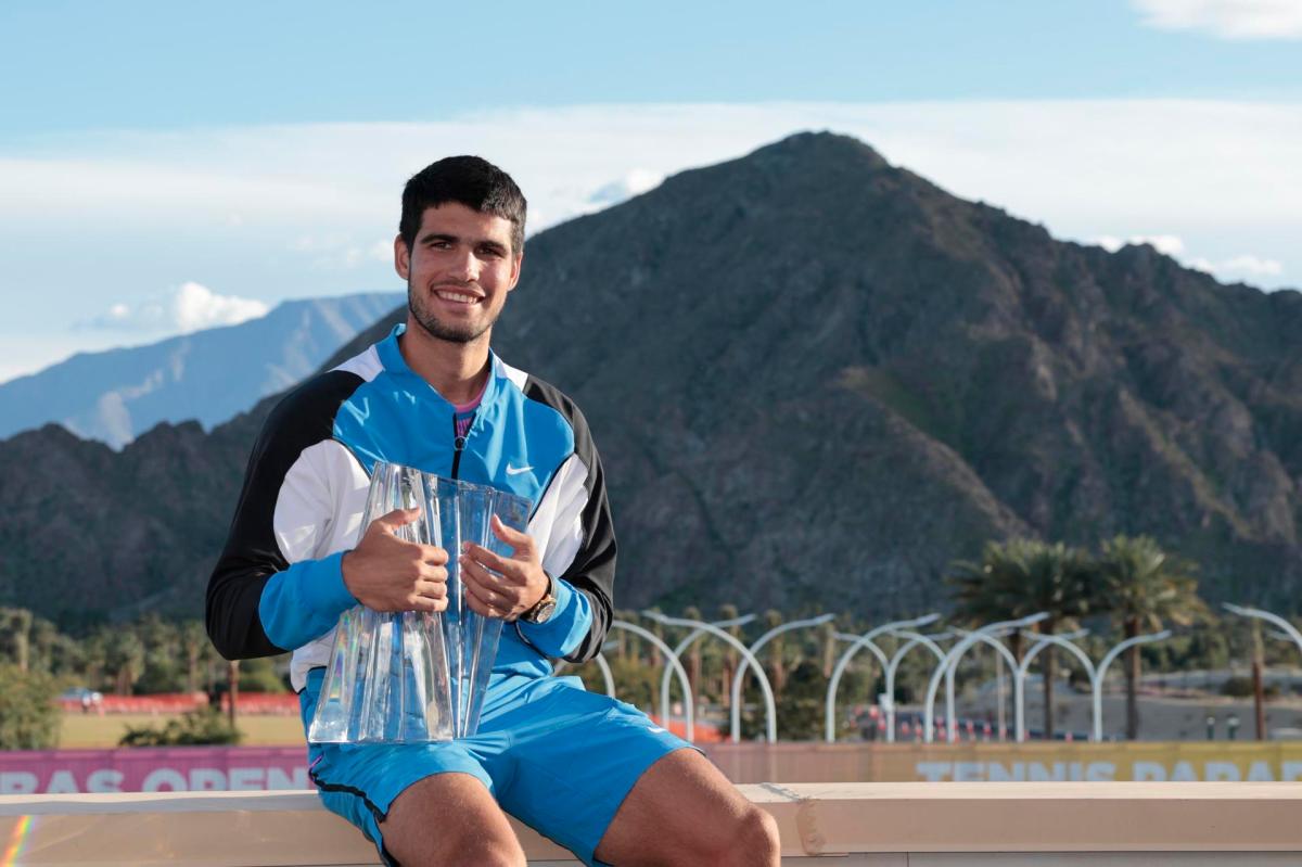 Carlos Alcaraz se embolsó más de un millón de dólares tras ganar el Indian Wells