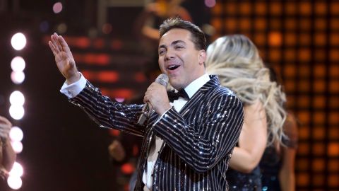 Cristian Castro, cantante mexicano.