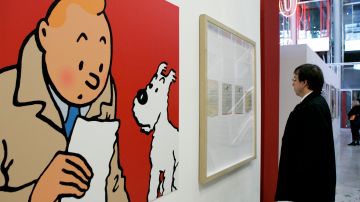 Tintin es una creación del caricaturista belga Herge.