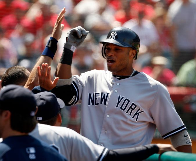 Robinson Canó en su etapa con los Yankees.