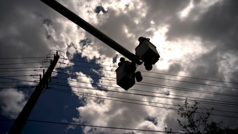 Trabajadores de energía eléctrica en Puerto Rico