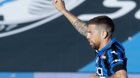 Papu Gomez en su tiempo en el Atalanta italiano.