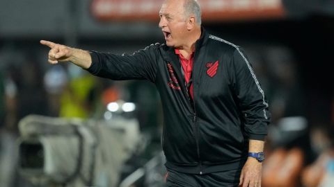 Luiz Felipe Scolari fue entrenador del Athletico Paranaense.