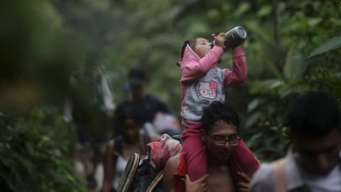 Ahora MSF están preocupados por lo que pueda ocurrir con los migrantes que siguen cruzando la selva.