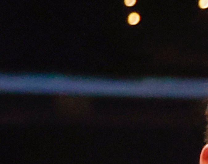 Ryan García conecta un golpe al rostro de Javier Fortuna en 2022.