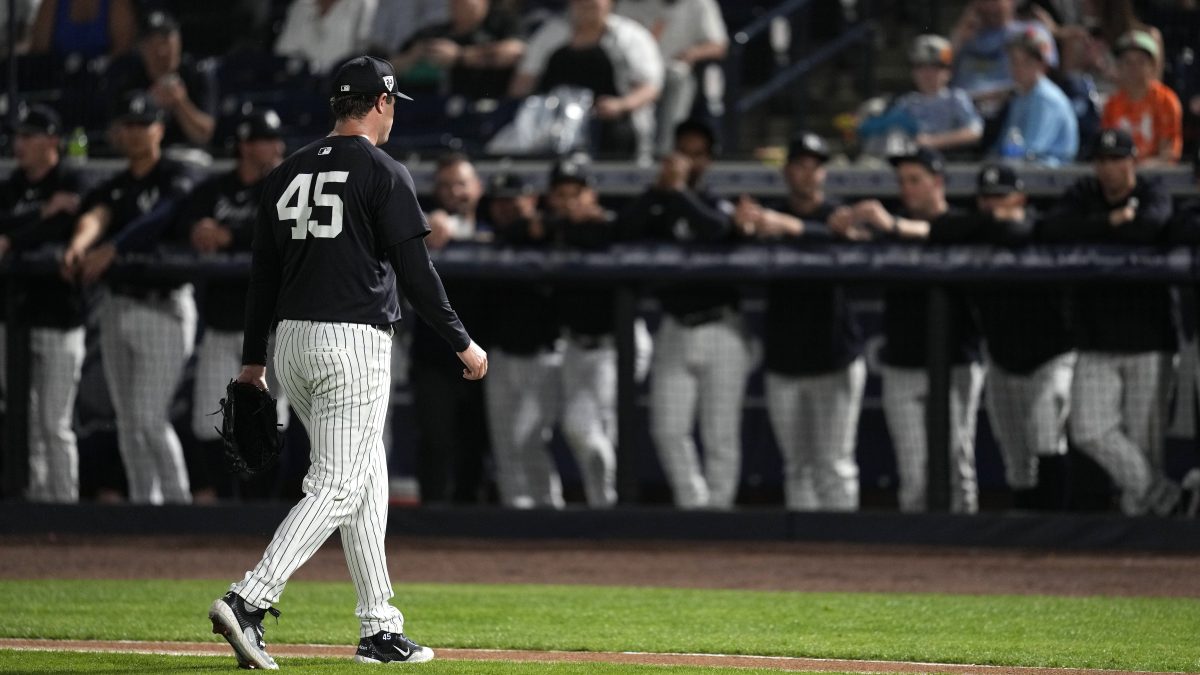 Gerrit Cole puesto en lista de lesionados de 60 días por New York Yankees