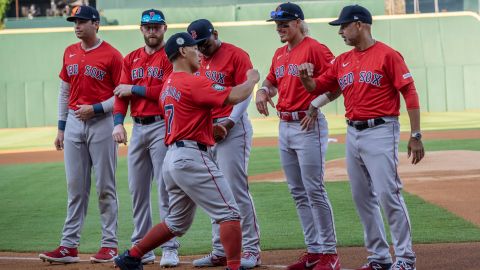 Red Sox se llevaron el primer triunfo por blanqueada ante Rays en “Serie de la República Dominicana”