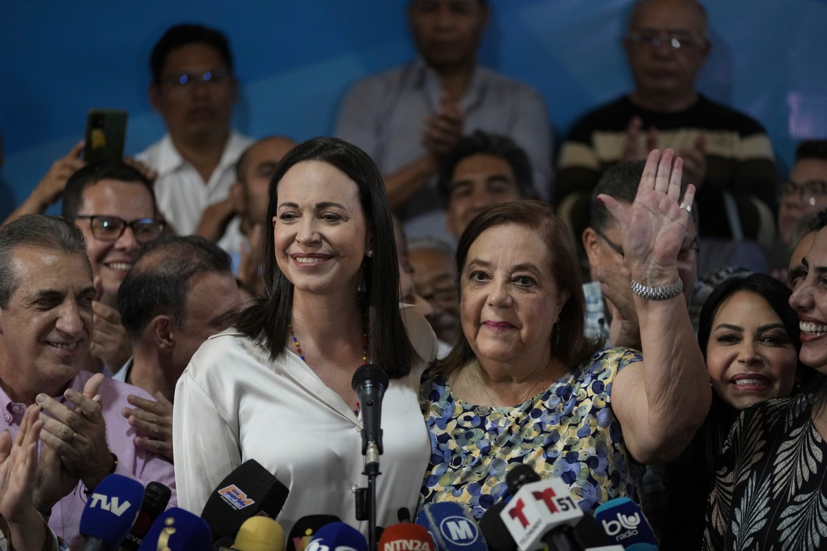 María Corina Machado nombró a Corina Yoris como su sustituta a la elección presidencial en Venezuela