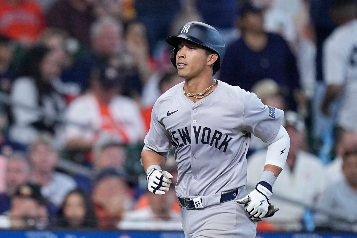 Venezolano Oswaldo Cabrera destaca en el lineup de los Yankees inspirado por el dominicano Juan Soto