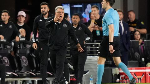 Gerardo "Tata" Martino durante el encuentro ante New York City FC.