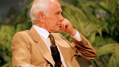 Johnny Carson murió el 23 de enero de 2005.