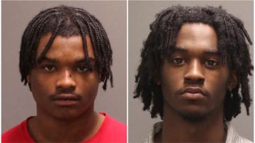 Dos jóvenes arrestados por la policía de Filadelfia