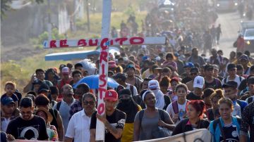 Caminata de Semana Santa migrantes Tapachula