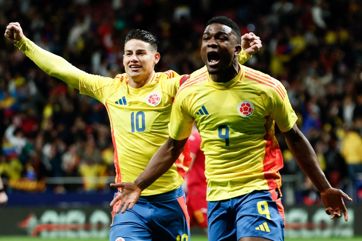 Colombia brilla ante Rumanía y llega a 20 partidos sin perder