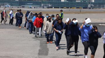 Guatemaltecos deportados de Estados Unidos