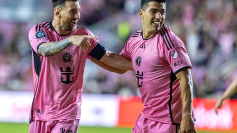 Messi y Luis Suárez golean al Nashville y llevan al Inter Miami a cuartos de final de la Concachampions