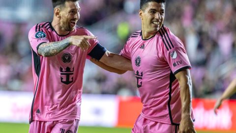 Messi y Luis Suárez golean al Nashville y llevan al Inter Miami a cuartos de final de la Concachampions