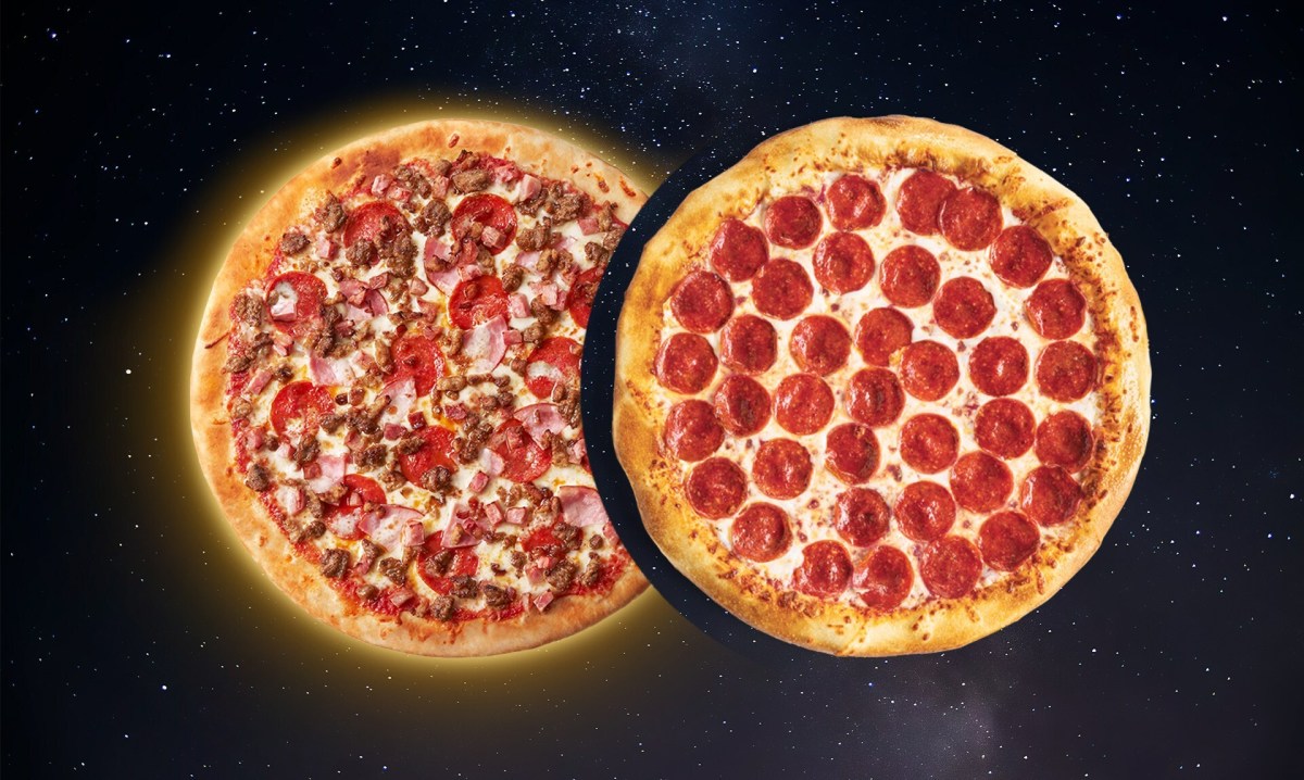 7-Eleven lanza ofertas de pizza con motivo del próximo eclipse solar