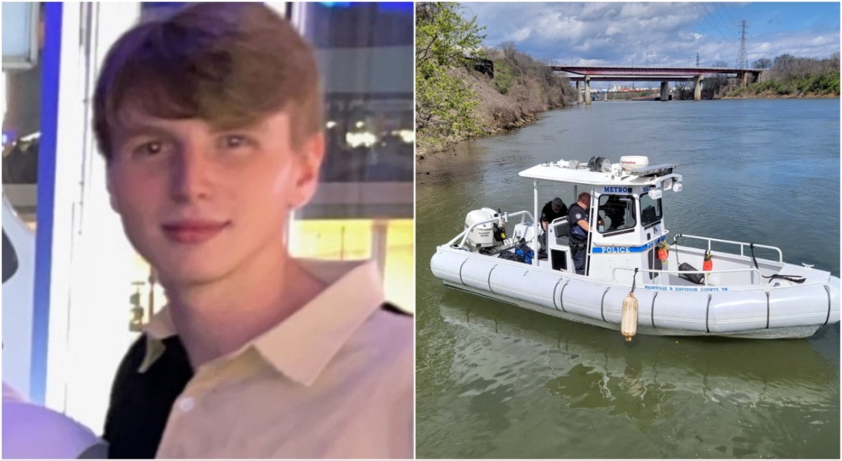 Continúa la búsqueda de estudiante desaparecido en Nashville: la policía encontró una pista en el río Cumberland