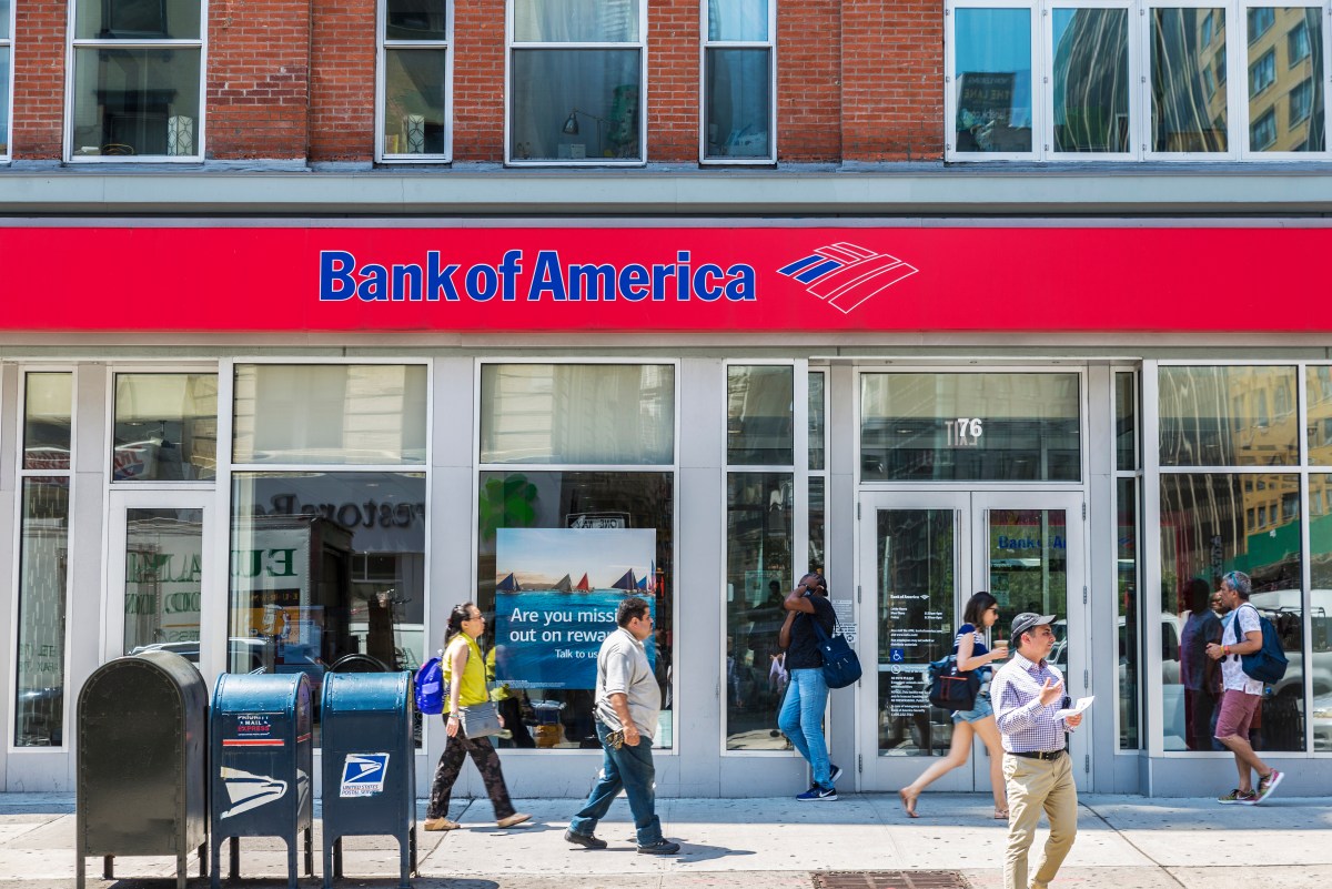 Bank of America cierra cinco importantes sucursales la próxima semana