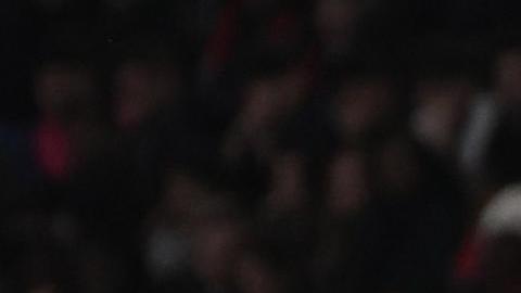 Luis Enrique durante el partido de la Copa de Francia entre el PSG y el Niza.