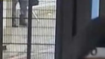 Fue visto por última vez vestido con una chaqueta negra, una sudadera con capucha negra, pantalones negros y zapatillas deportivas negras y amarillas.