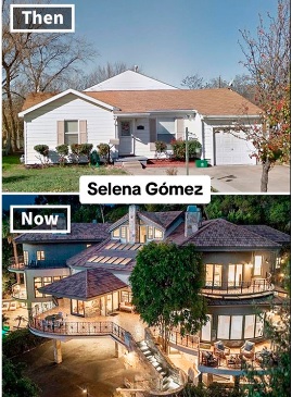 Comparación de las casas de Selena Gómez.
