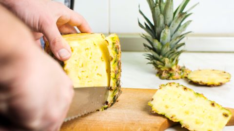 Cáscara de piña