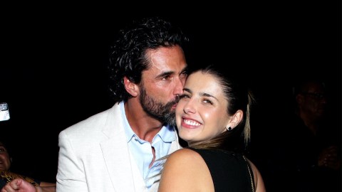 Matías Novoa junto a Michelle Renaud.